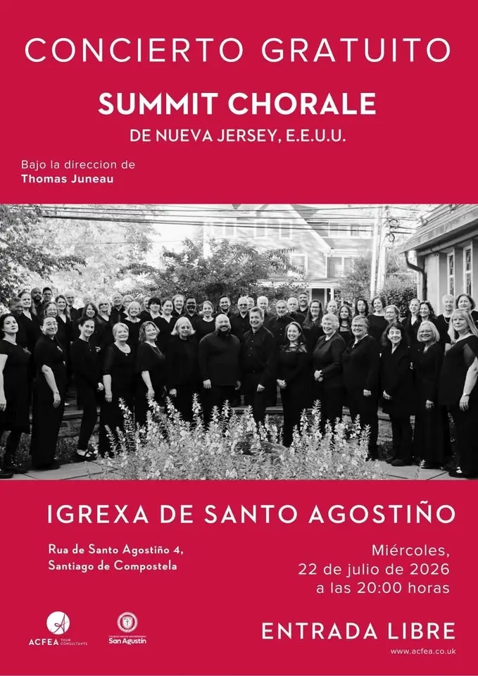 Concierto Gratuito | SUMMIT CHORALE | Santiago de Compostela