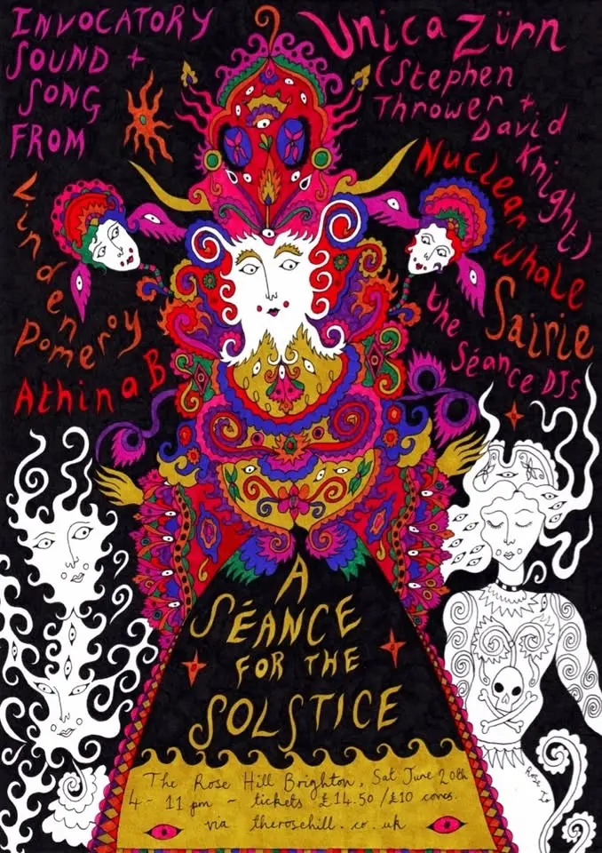 A SÉANCE FOR THE SOLSTICE: UNICAZÜRN, SAIRIE, NUCLEAR WHALE, ATHINA B., LINDEN POMEROY, SÉANCE DJs