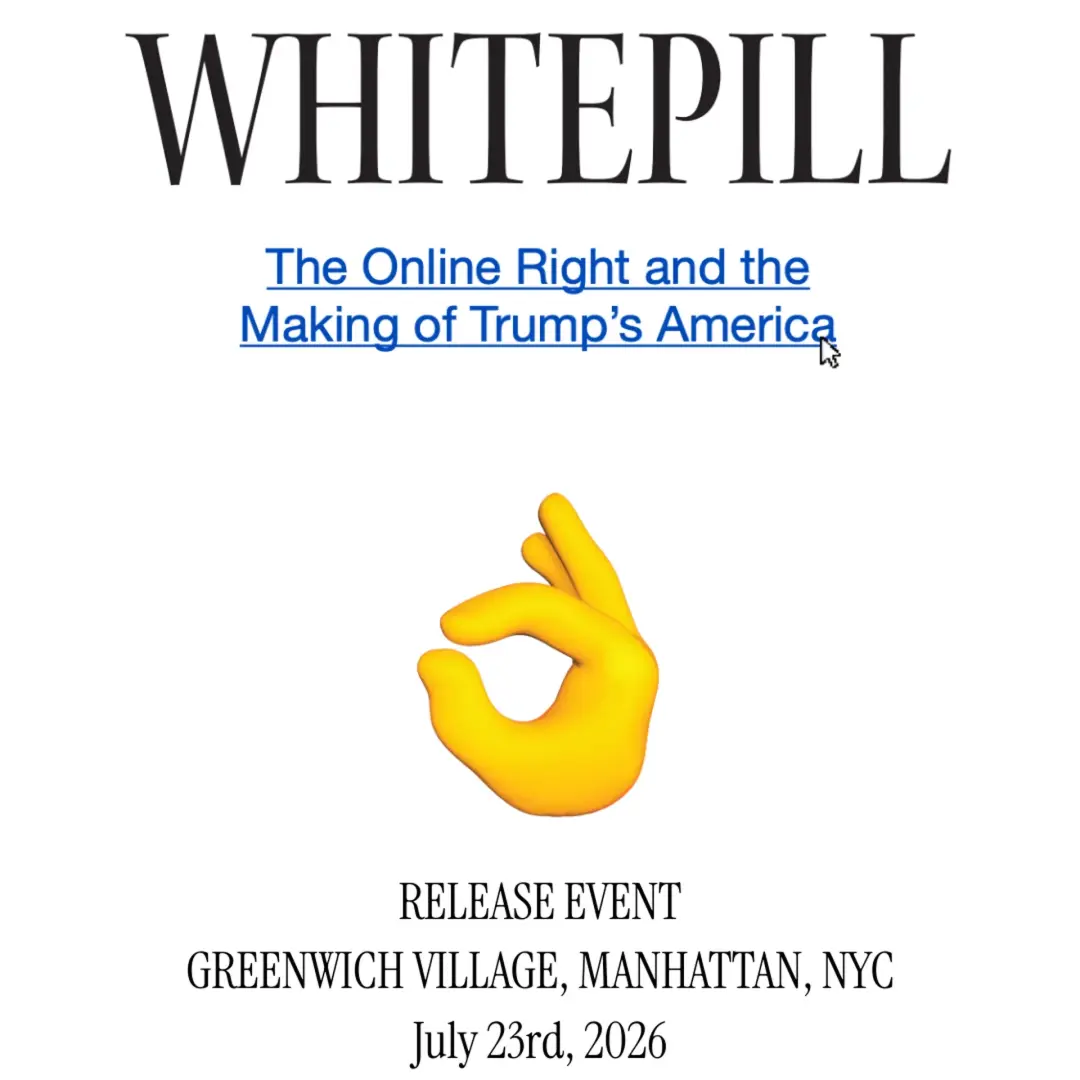 Whitepill Release Party with Scott Greer - NYC