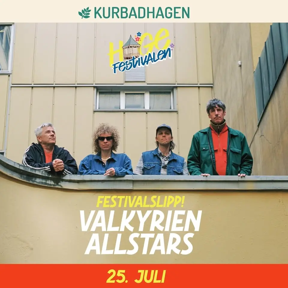 Hagefestivalen 2026 // Valkyrien Allstars // Sandefjord