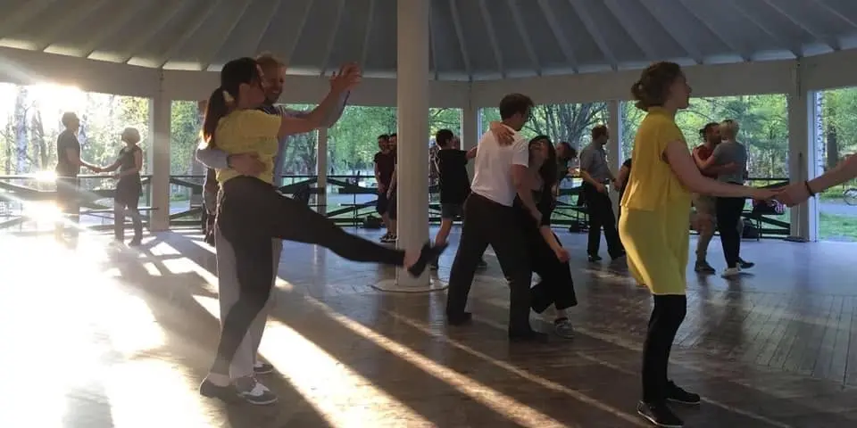 Prova-på och socialdans i Lindy Hop på Gammlia