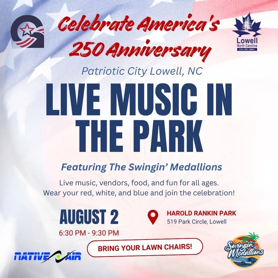 LIVE Music in the Park: The Swingin’ Medallions | America 250 Celebration
