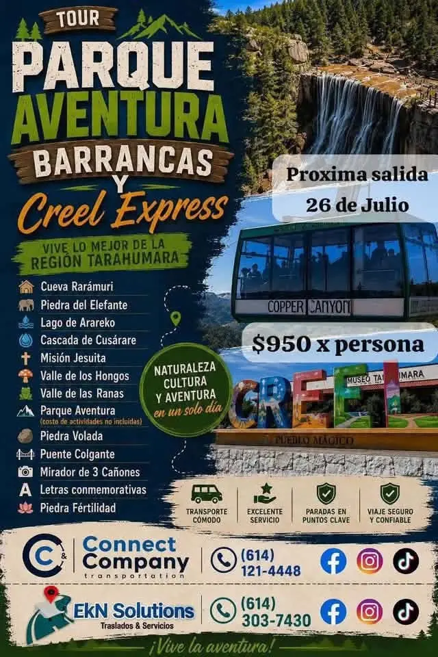 Tour Express Barrancas del Cobre