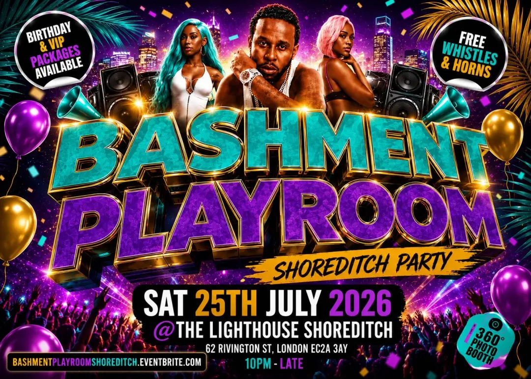 Bashment Playroom - Shoreditch Party