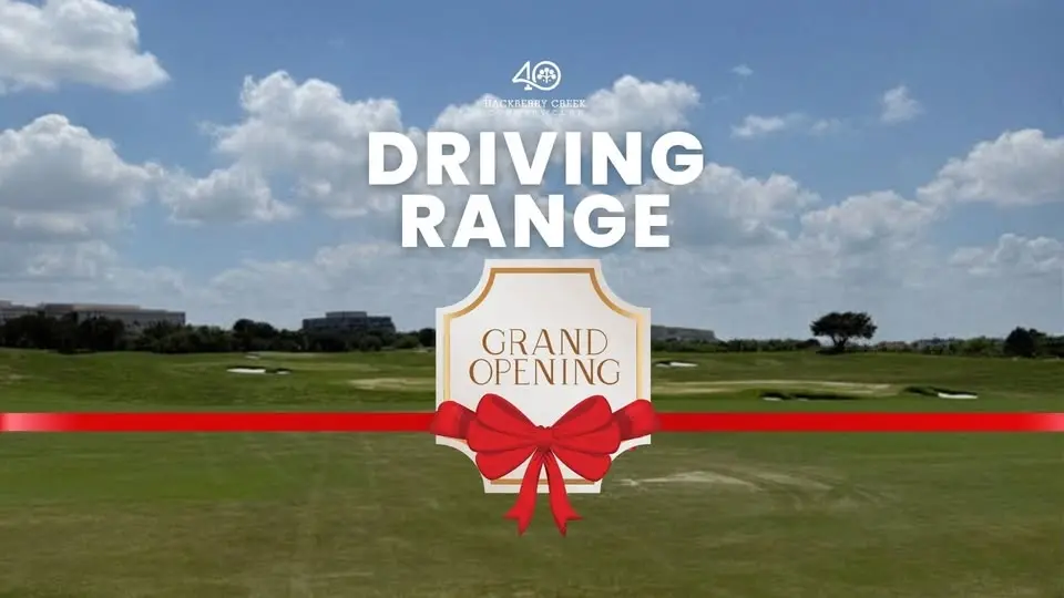 Driving Range Grand Opening
