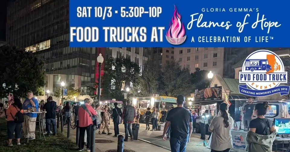 Food Trucks at Flames of Hope Waterfire