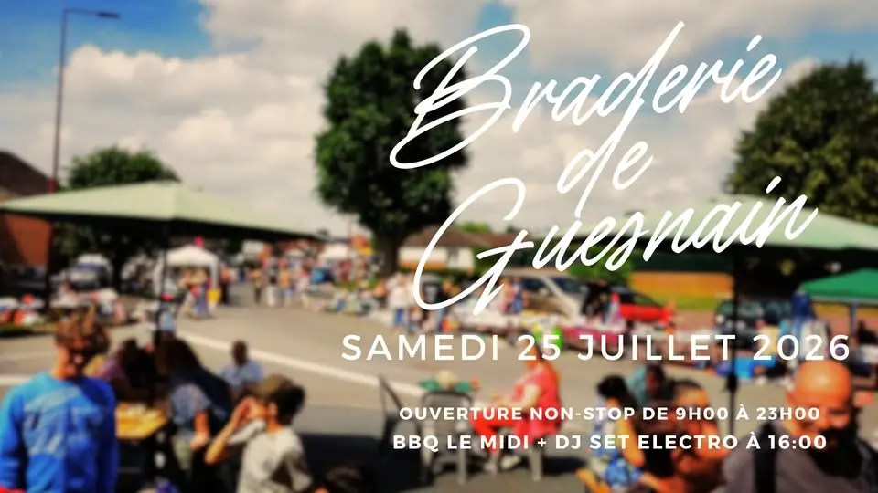 Braderie de Guesnain + BBQ + DJ set