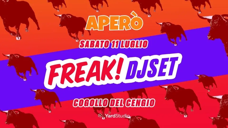 FREAK! DJSET @APERÒ COGOLLO DEL CENGIO