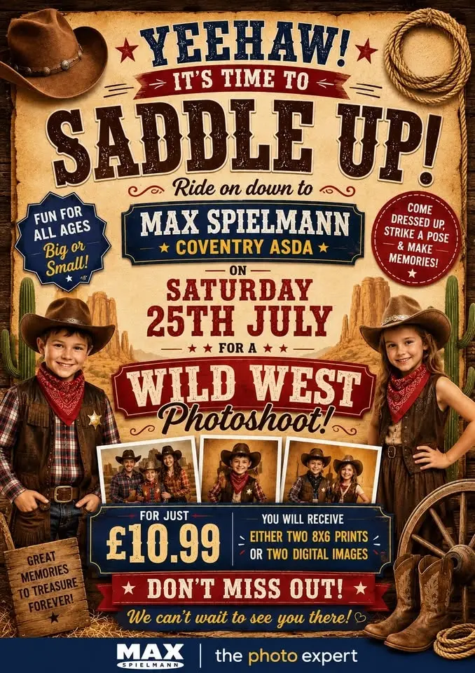 Wild West photoshoot fun day 