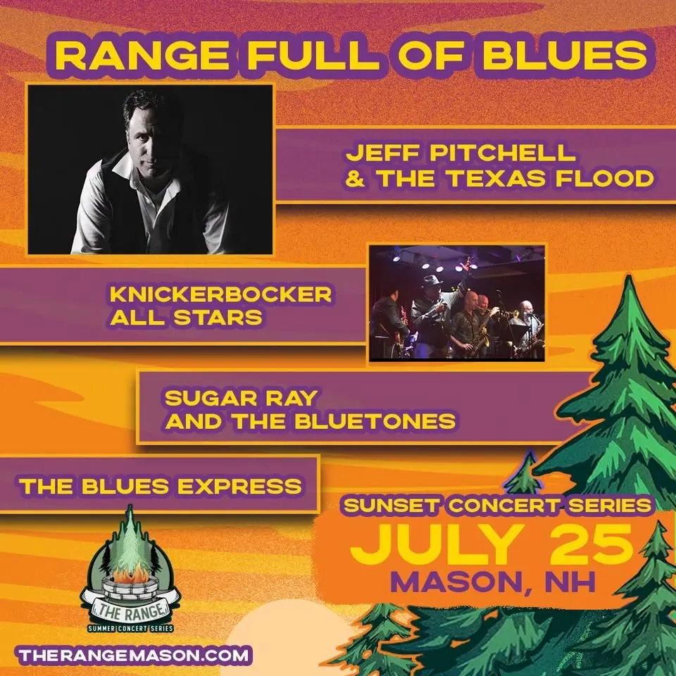 Jeff Pitchell & The Texas Flood, Knickerbocker All Stars, Sugar Ray & The Bluetones, Blues Express