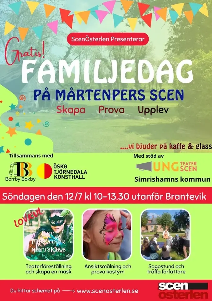 Familjedag på Scen Österlen!