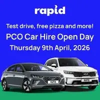 PCO Car Hire Open Day - Free Sign Up