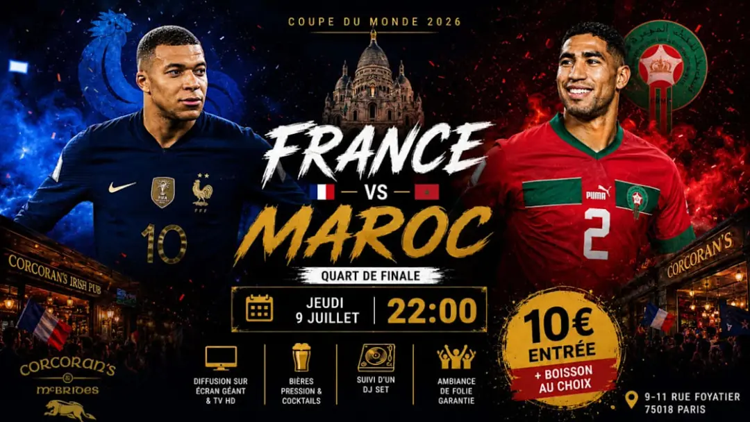 France Vs Maroc • Quart De Final