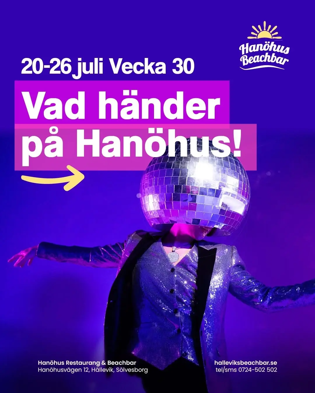 Hanöhus Nightclub - 70-80-tals tema fredag