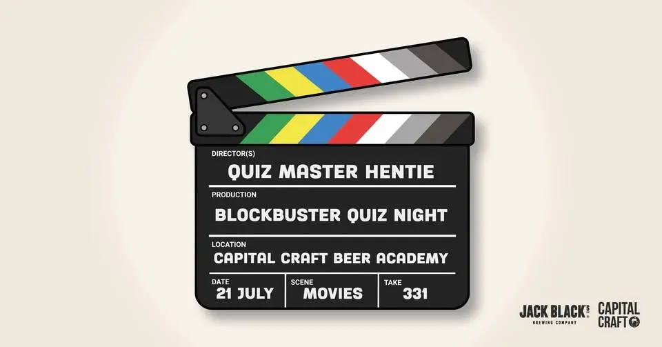 Blockbuster Movies Quiz Night at Capital Craft