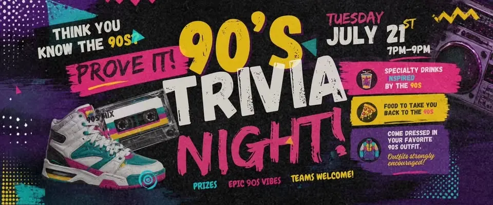 90s Trivia Night!