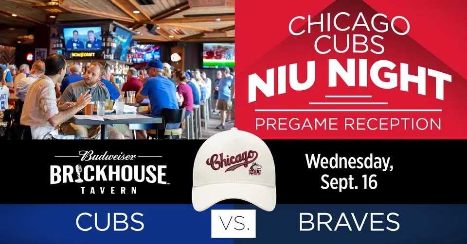 NIU Night With the Chicago Cubs Pregame Reception