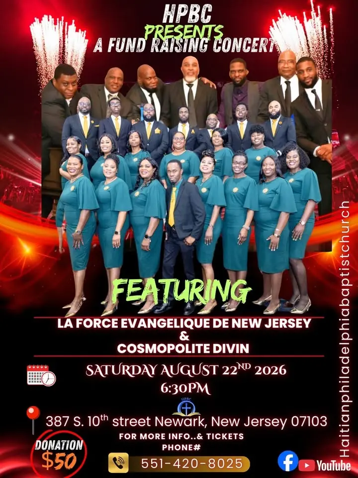 Haitian Philadelphia Baptist Church Presents A Fund Raising Concert 🎶 