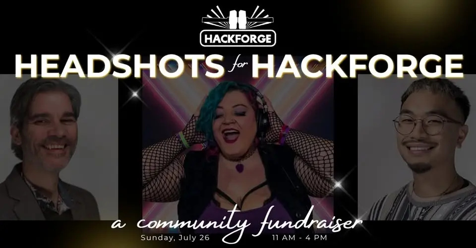 Headshots for Hackforge: A Community Fundraiser