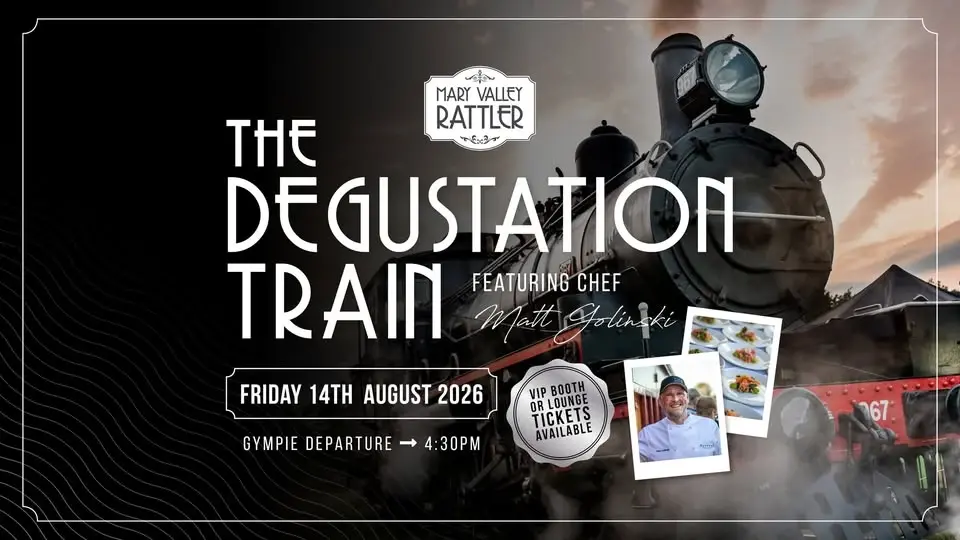 Degustation Train featuring Chef Matt Golinski