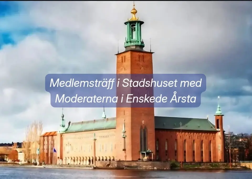 Medlemsträff i Stadshuset