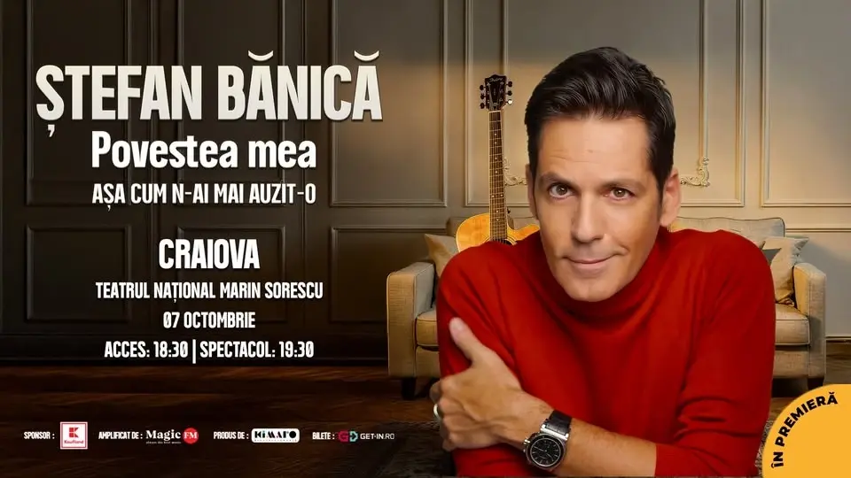 Ștefan Bănică - Povestea mea (În premieră) - CRAIOVA