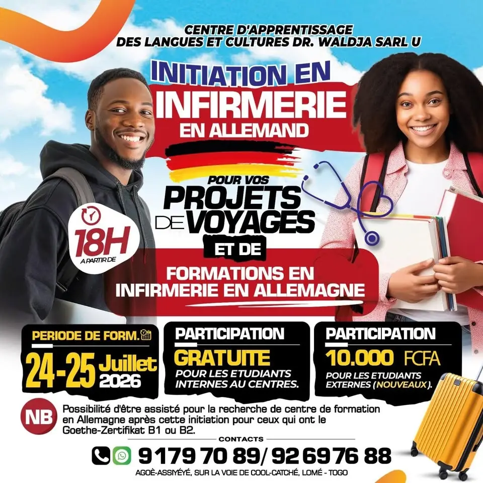 Initiation en infirmerie en allemand