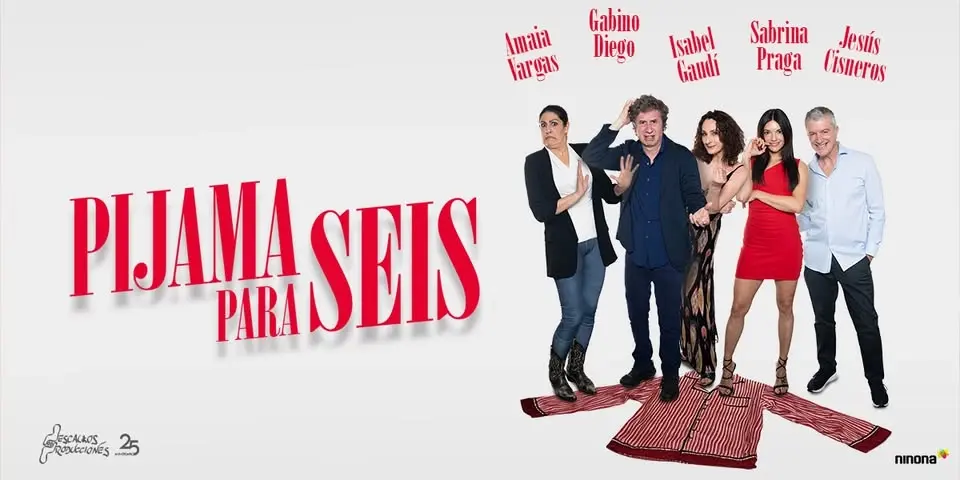 Pijama para seis-Teatro