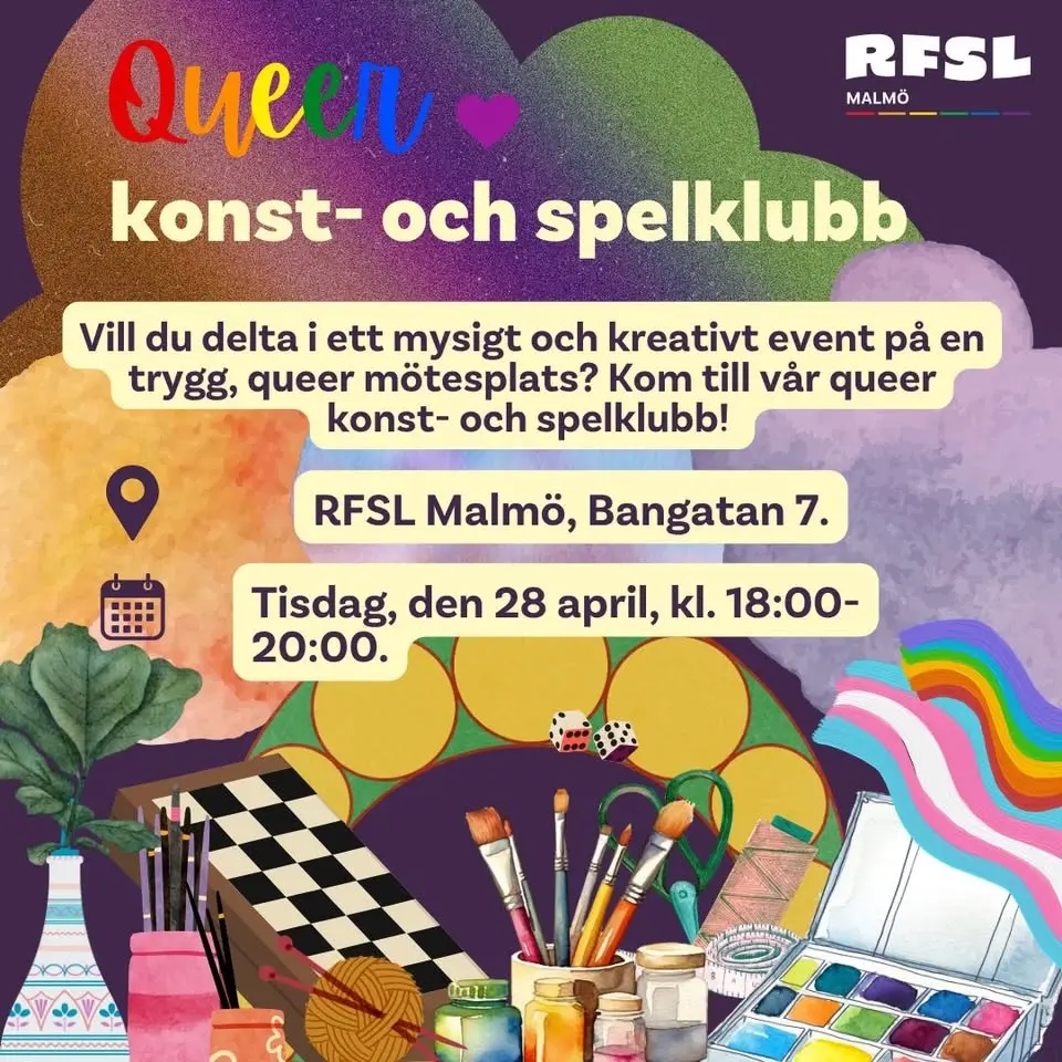 Queer konst- och spelklubb