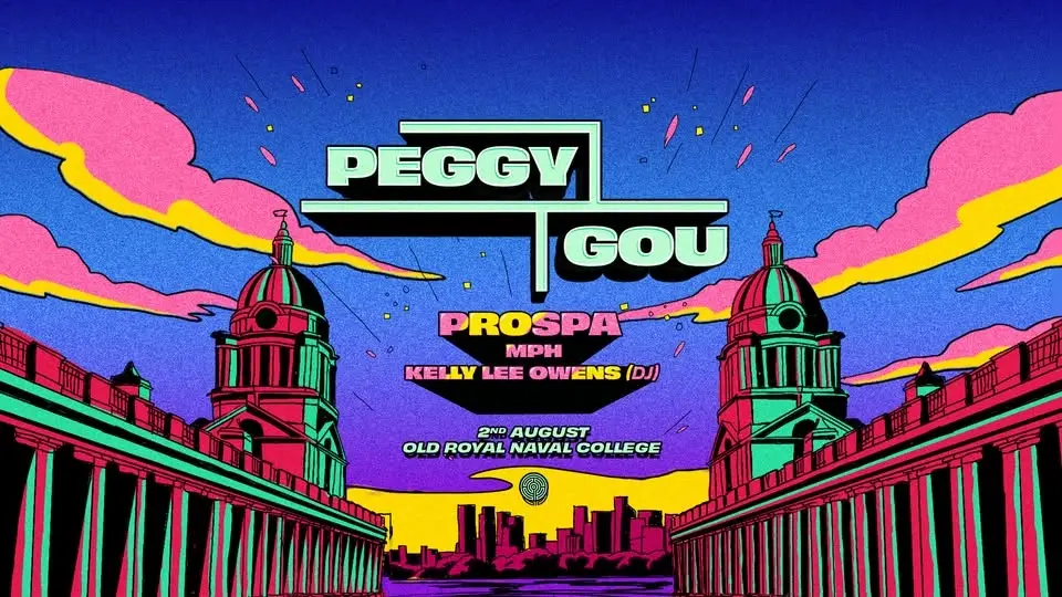 Peggy Gou on the Thames at Old Royal Naval College