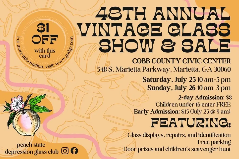 48th Annual Vintage Glass Show & Sale