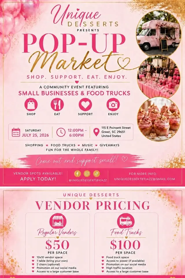 Pop-up market