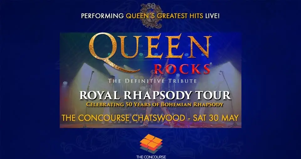 QUEEN ROCKS - The Concourse Chatswood 2026 - NSW