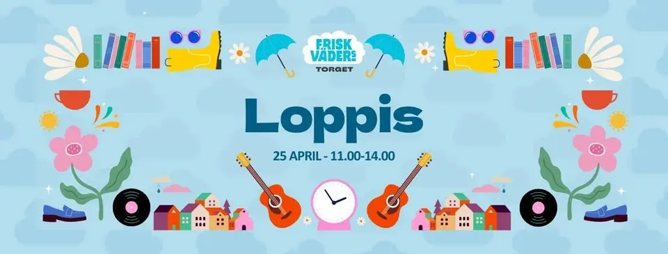 Loppis på Friskväderstorget!