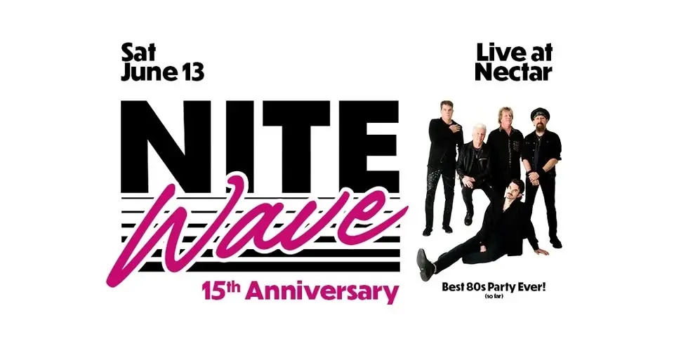 Nite Wave’s 15th Anniversary Show (Best 80s Party Ever! (So Far)) w/ DJ Indica Jones