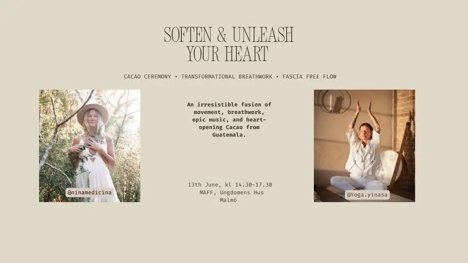 Soften & Unleash your heart Ceremony