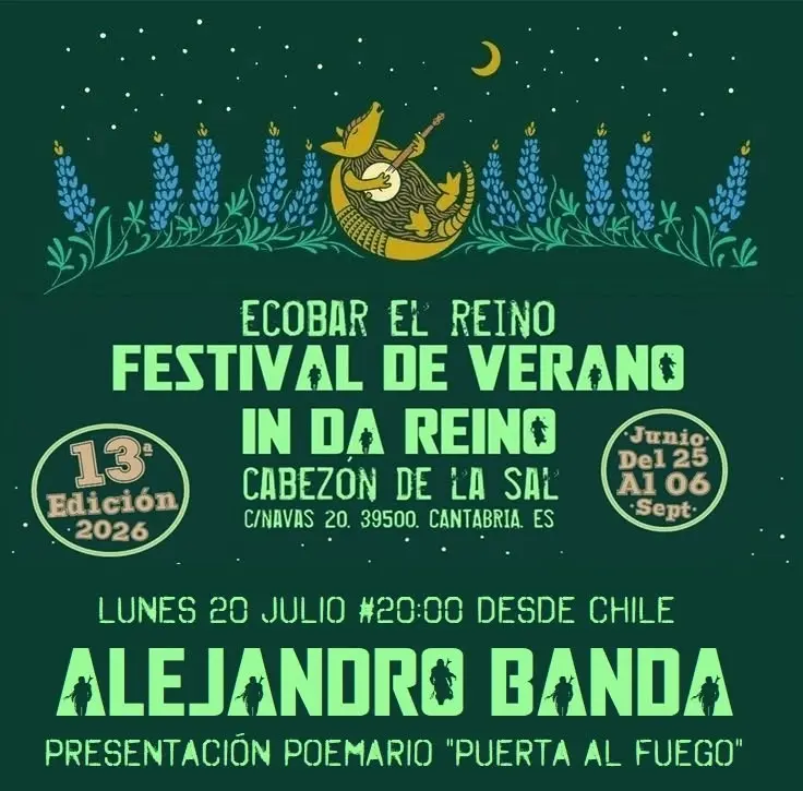 ALEJANDRO BANDA //Chile_ Presentación Poemario