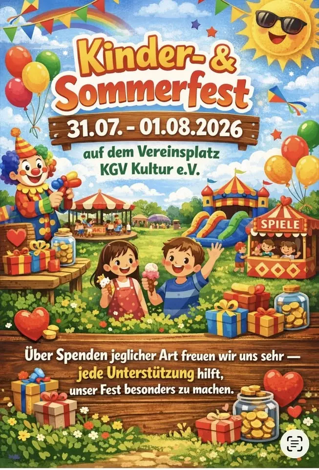 Kinder- und Sommerfest