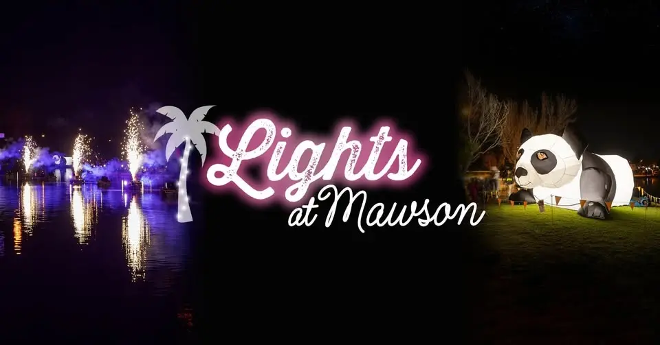 Lights at Mawson