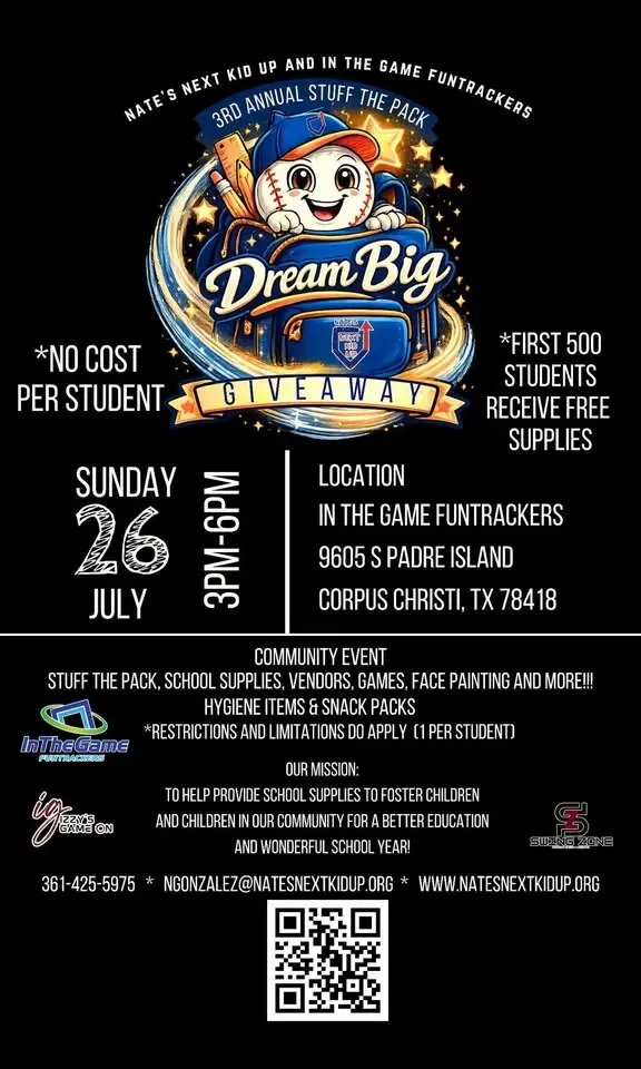 3rd Annual Stuff the Pack Dream Big Giveaway!