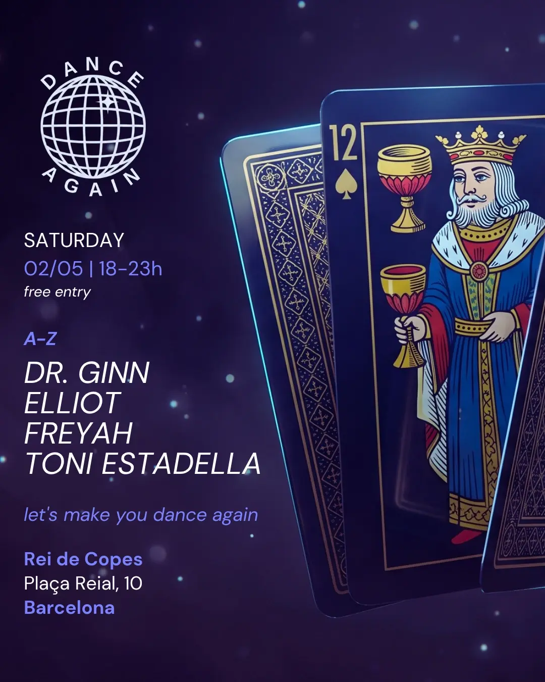 Dr. Ginn & ELLIOT present Dance Again w/ Toni Estadella, Freyah