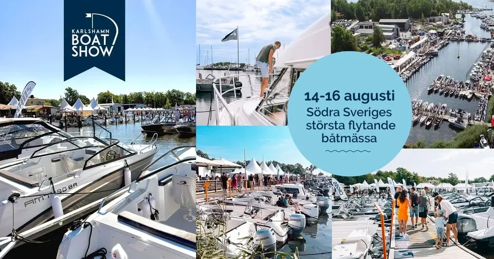 Karlshamn Boat Show 14-16 augusti 