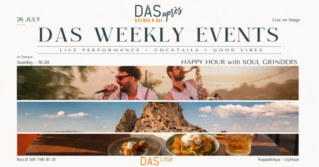 Happy Hour with Soul Grinders | DAS Après