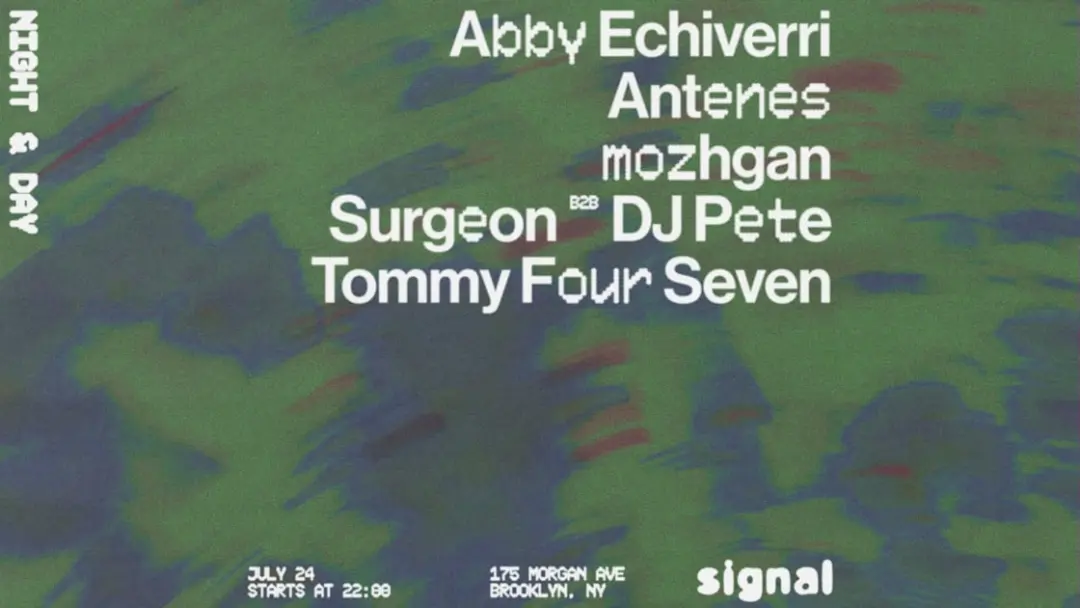 Night & Day: Surgeon B2b Dj Pete, Tommy Four Seven