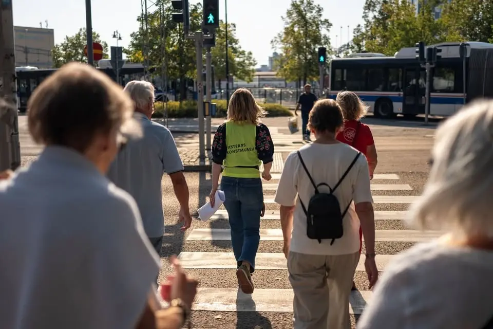 Konstpromenad på Öster Mälarstrand med Friskis&Svettis