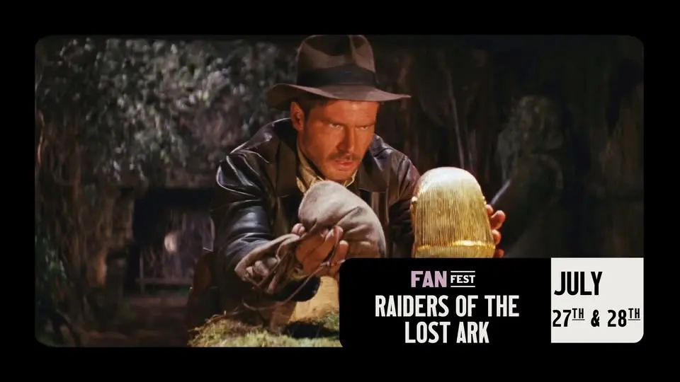 RAIDERS OF THE LOST ARK FANFEST - Free Collectible Glass with Ticket!