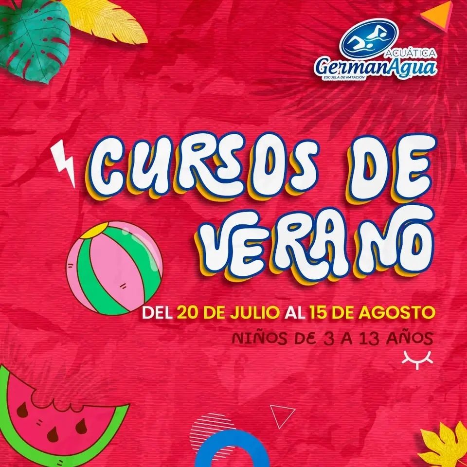 ☀️🌈Cursos de Verano 🌊🤸‍♂️