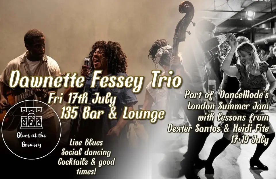 Blues at the Brewery presents the Dawnette Fessey Trio live at 135 Bar & Lounge