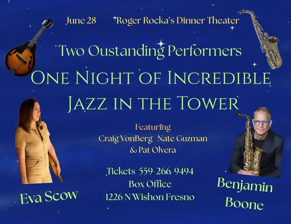 Eva Scow and Benjamin Boone: A Night of Jazz in the Tower