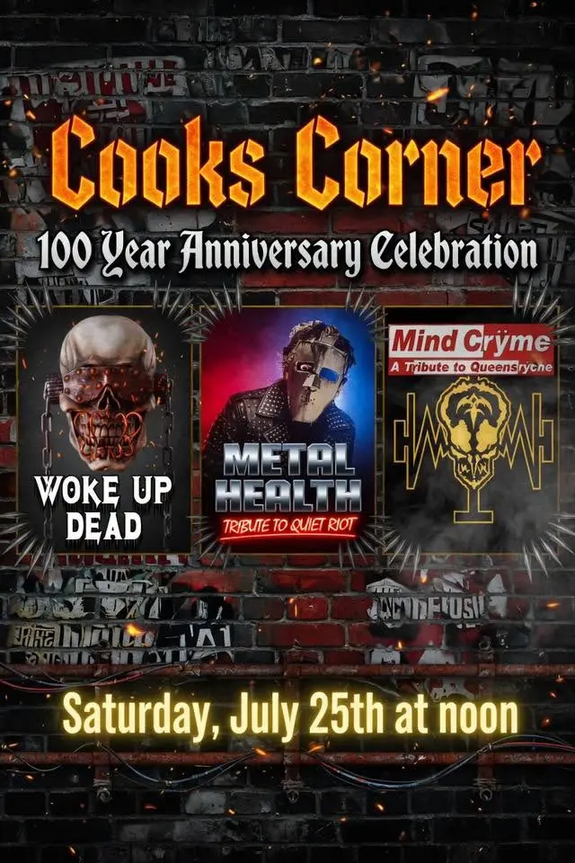 Mind/Crÿme @ Cooks Corner with Woke Up Dead & Metal Health